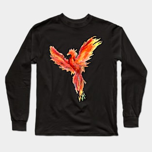 Posterized phoenix Long Sleeve T-Shirt